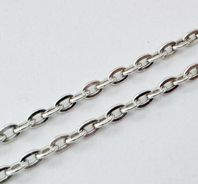 Серебряная цепь с плетением Якорное (33232596) 1