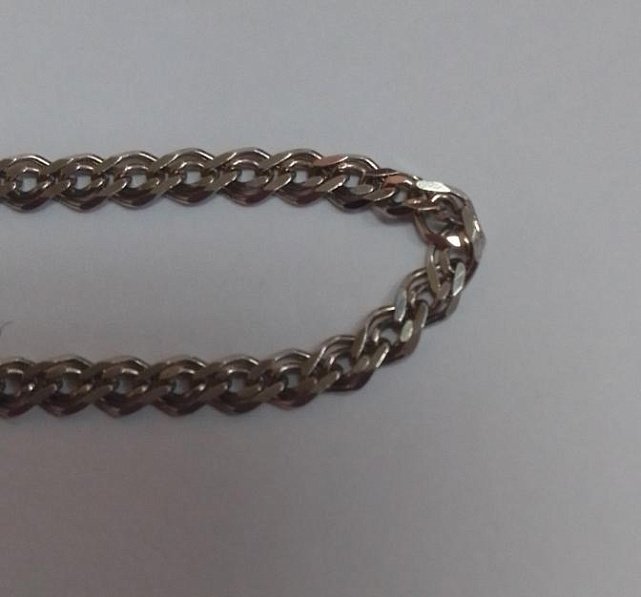 Серебряная цепь с плетением Нонна (30519093) 2