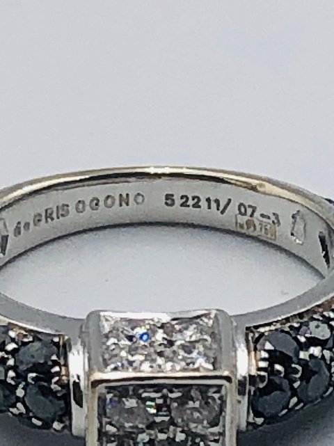 Кольцо из белого золота с бриллиантом (-ми) (33616214) 2