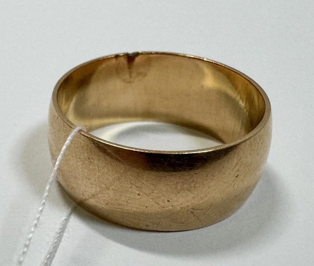 Обручальное кольцо из красного золота (33735054)  4