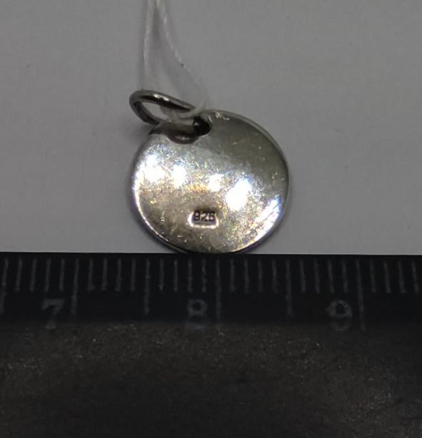 Срібний кулон з емаллю (33708913) 4