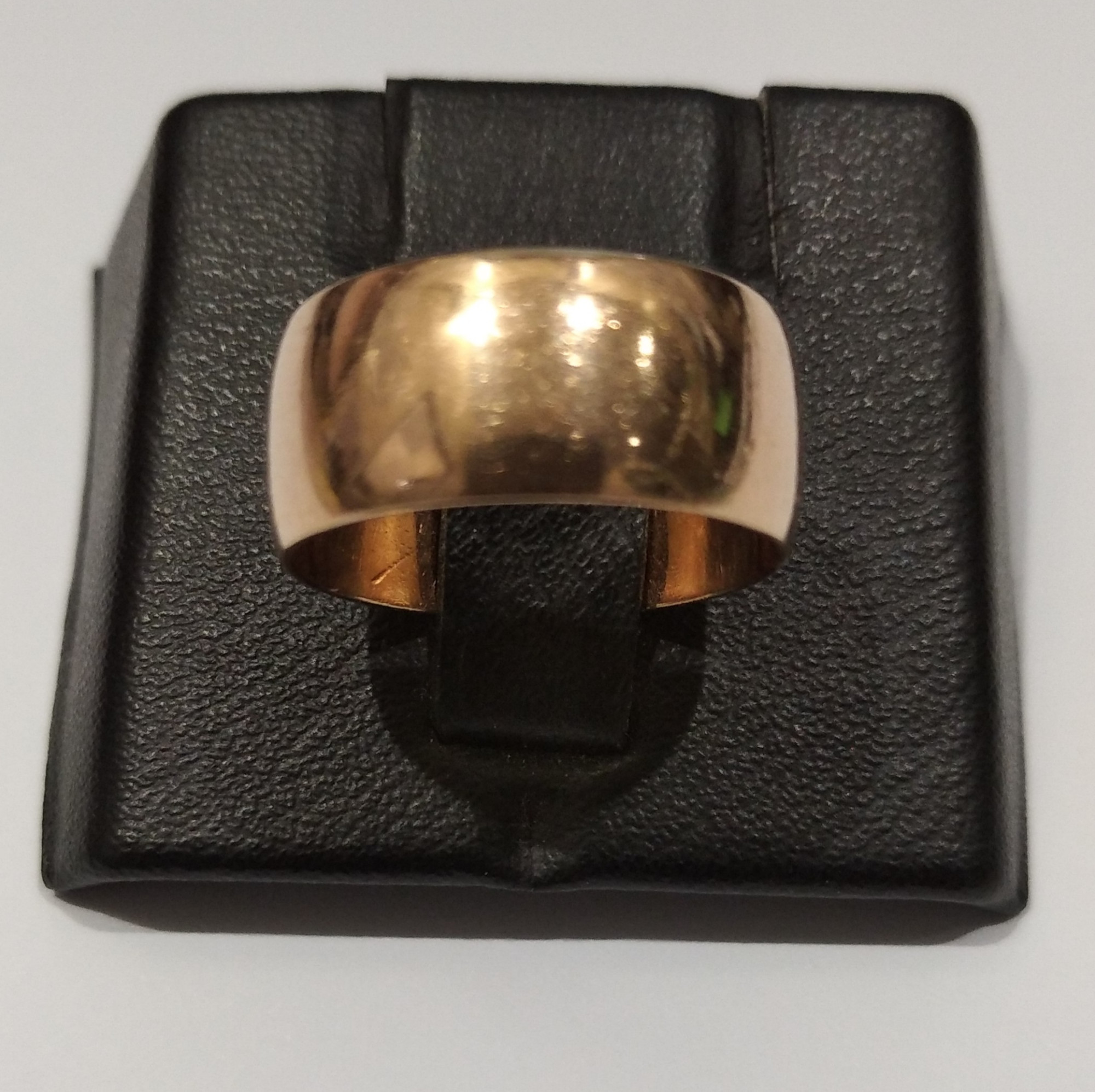 Обручальное кольцо из красного золота (33338867) 0