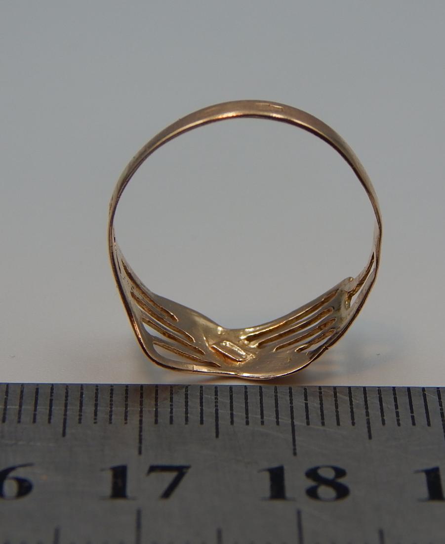 Кольцо из красного золота (33726192) 3