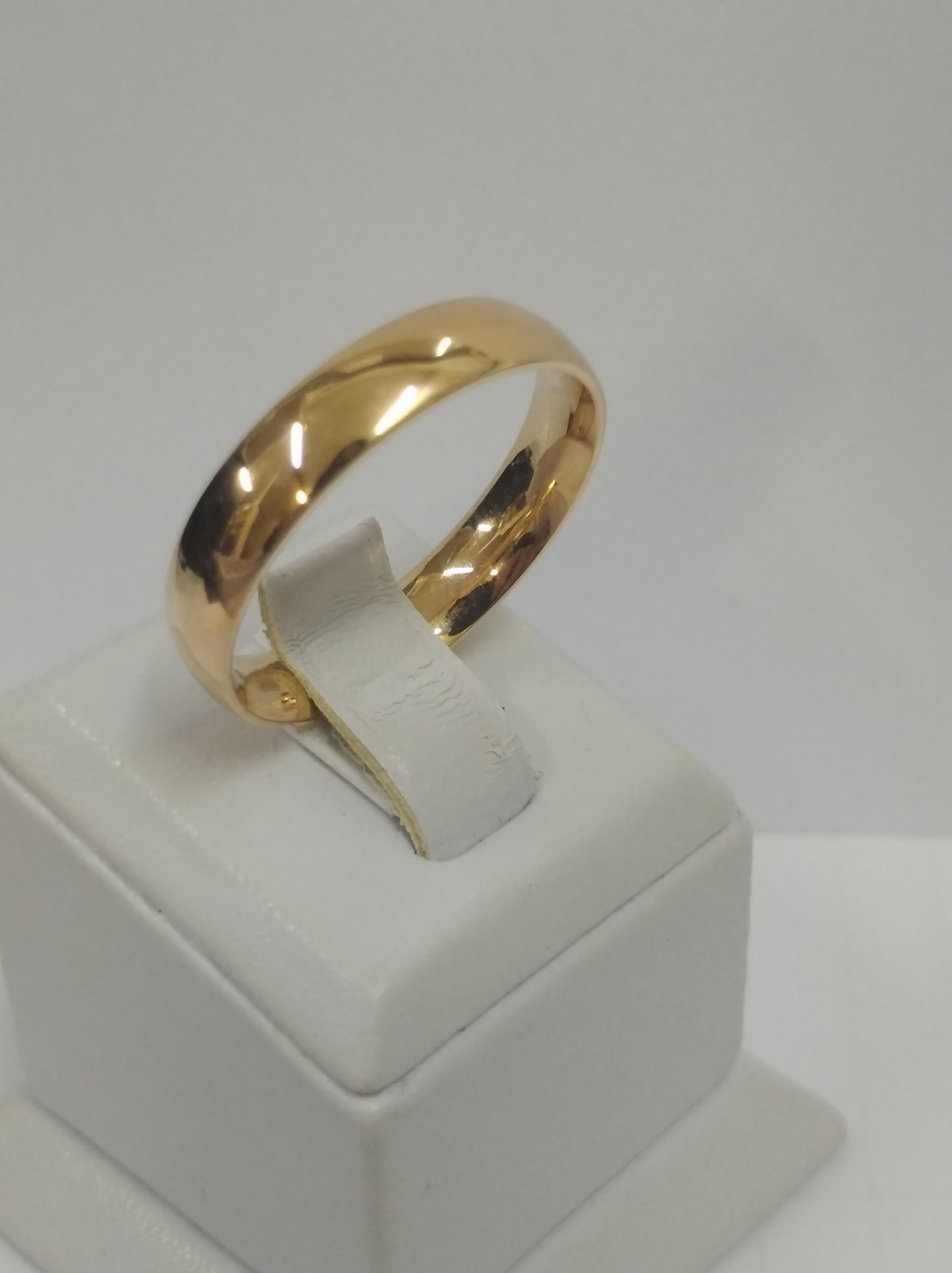 Обручальное кольцо из красного золота (33207539) 1