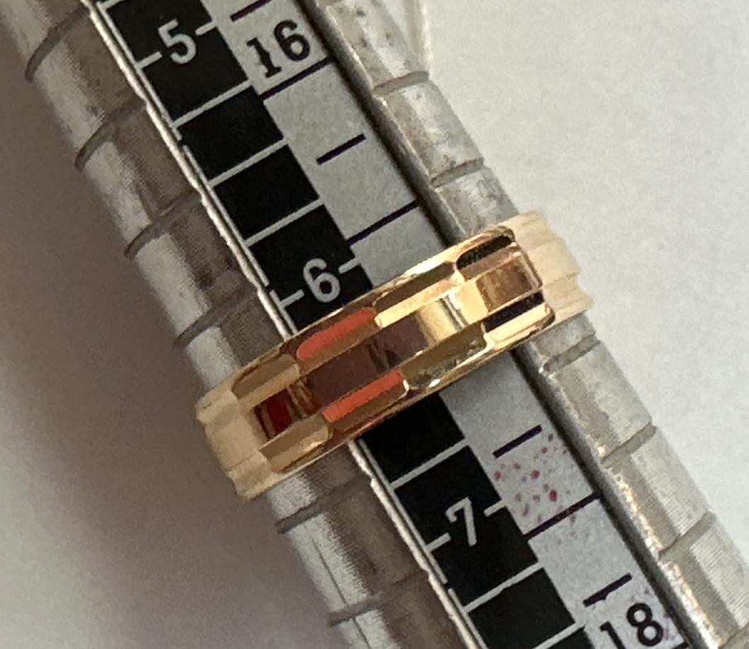 Обручальное кольцо из красного золота (33794282) 2