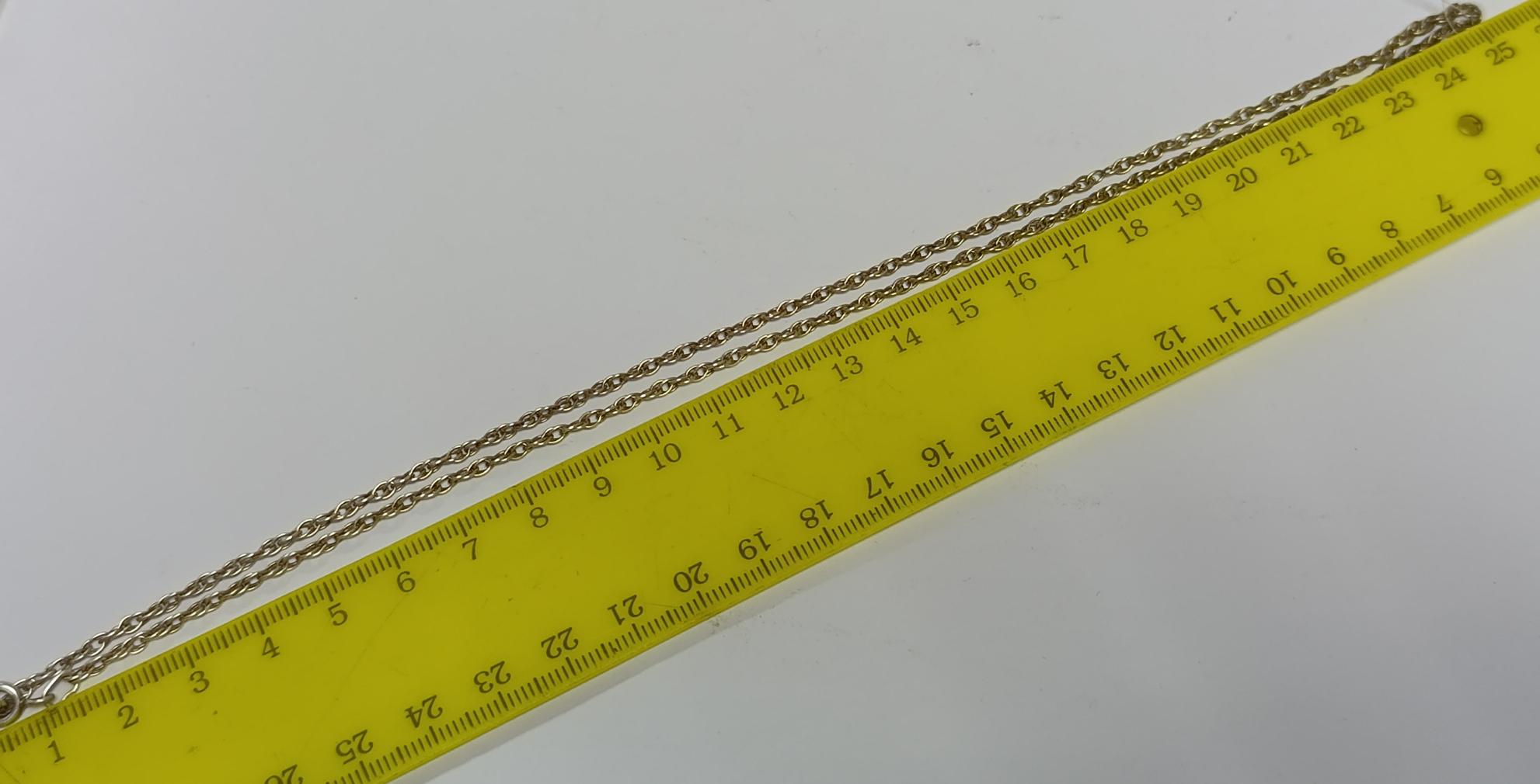 Серебряная цепь с плетением Кордовое (33744876) 2