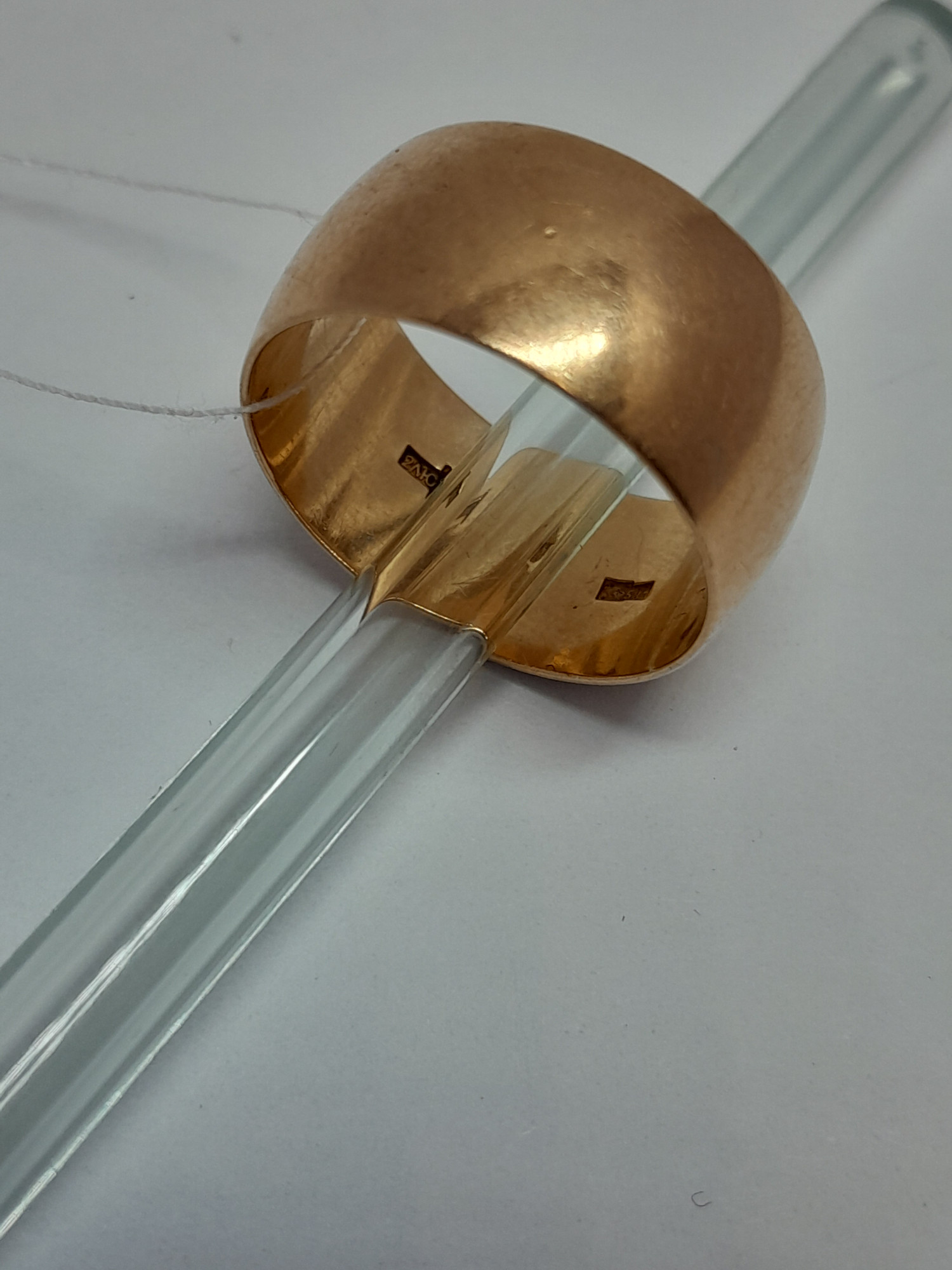 Обручальное кольцо из красного золота (33768908) 1
