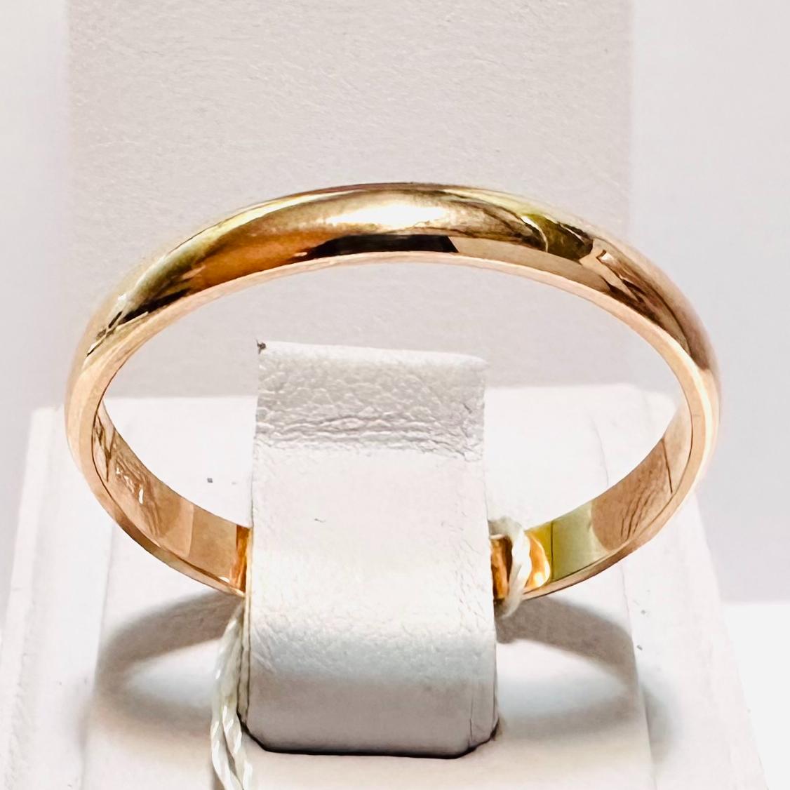 Обручальное кольцо из красного золота (32803016) 0