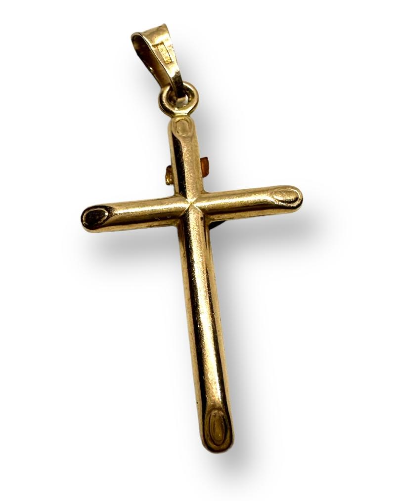 Подвес-крест из красного золота (29611734) 1