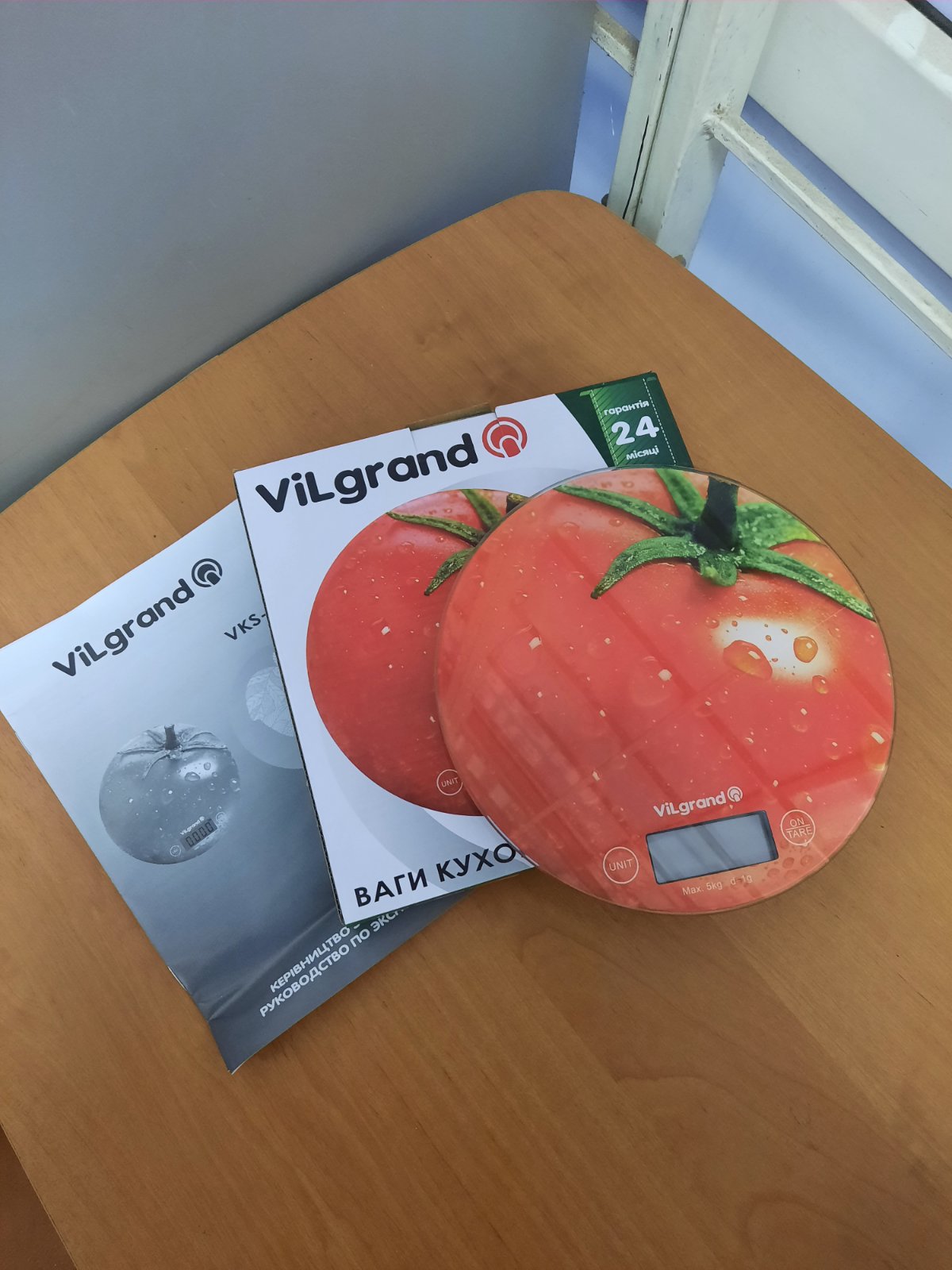 Весы кухонные Vilgrand VKS-519 0