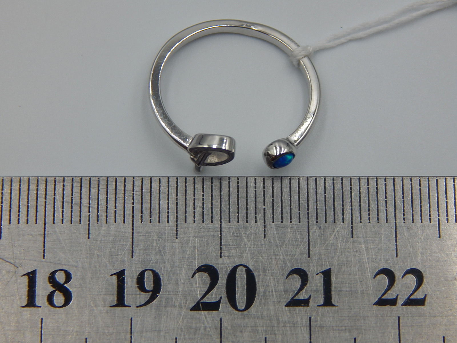 Серебряное кольцо с опалом (33751093) 3