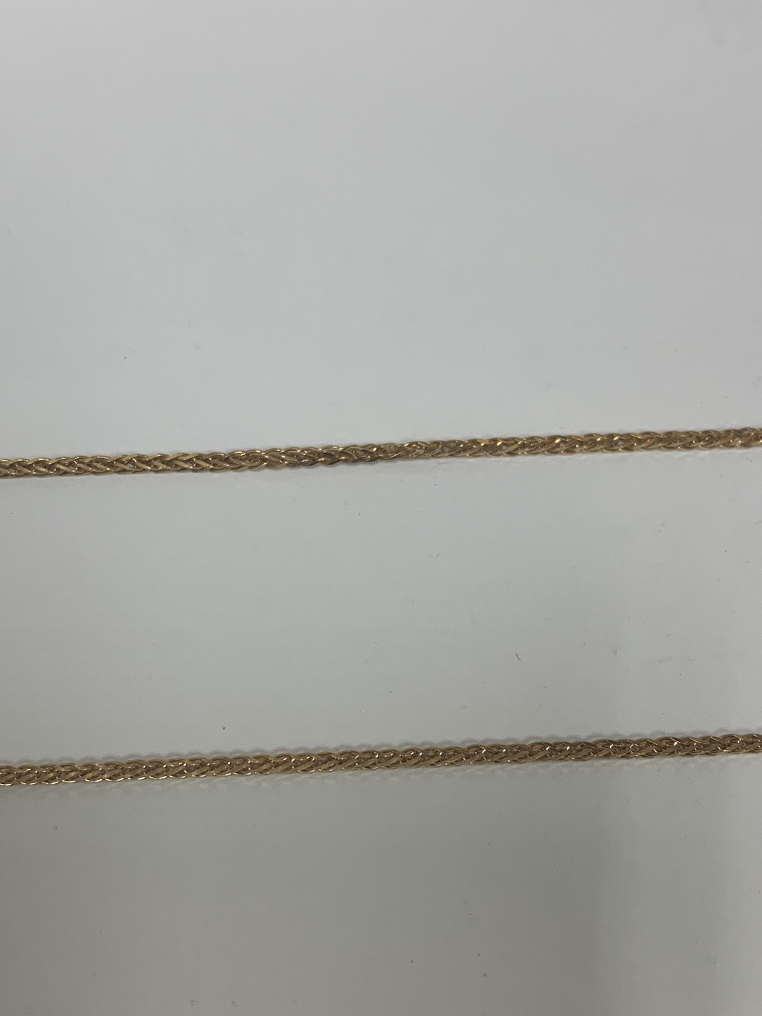 Ланцюжок з червоного золота з плетінням Колосок (32355096) 1
