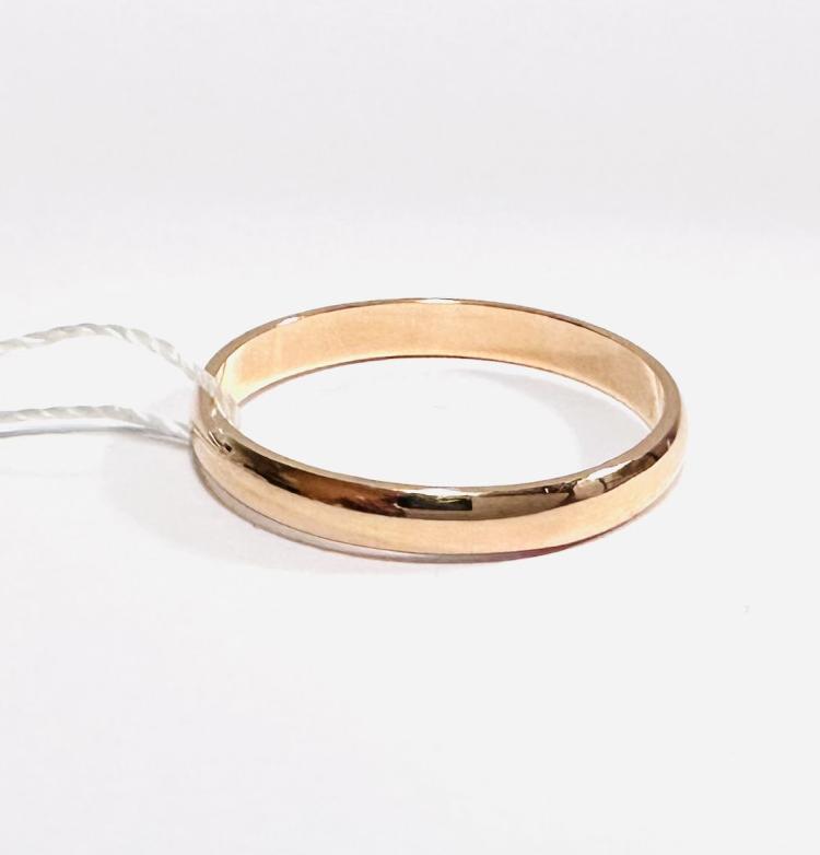 Обручальное кольцо из красного золота (32803016) 4