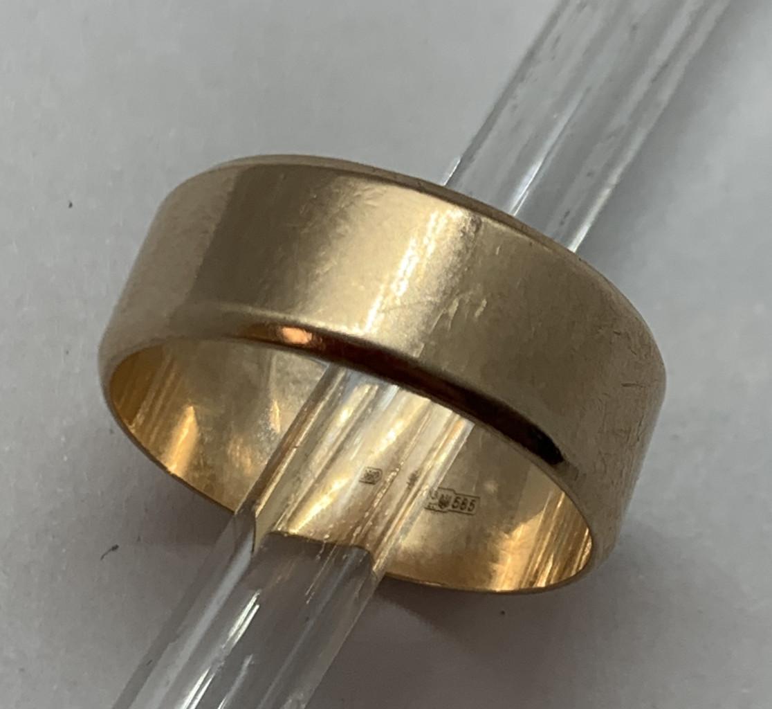 Обручальное кольцо из красного золота (33822409) 0