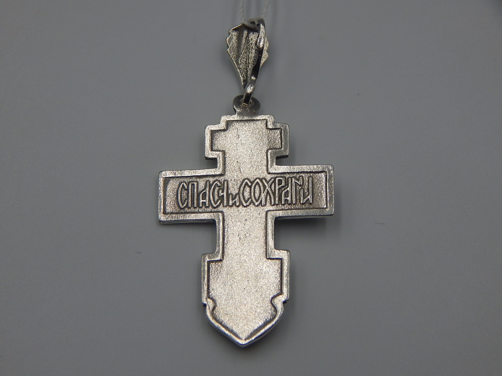 Срібний підвіс-хрест (33781833) 1