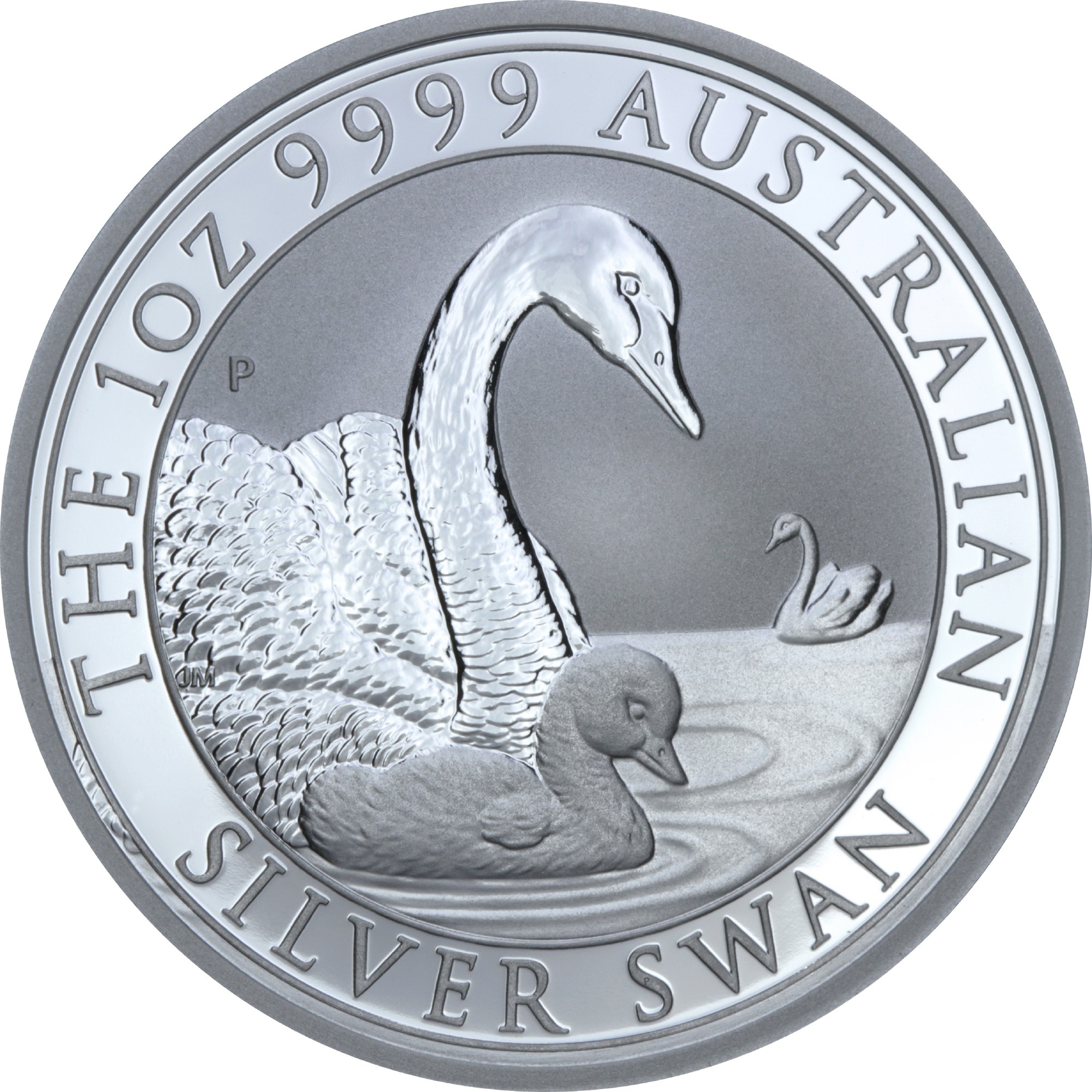 Серебряная монета 1oz Австралийский лебедь 1 доллар 2019 Австралия (33214217) 4