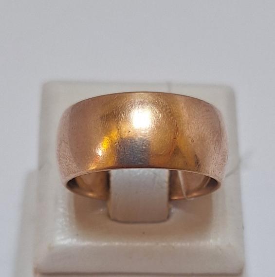 Обручальное кольцо из красного золота (33820272)  0