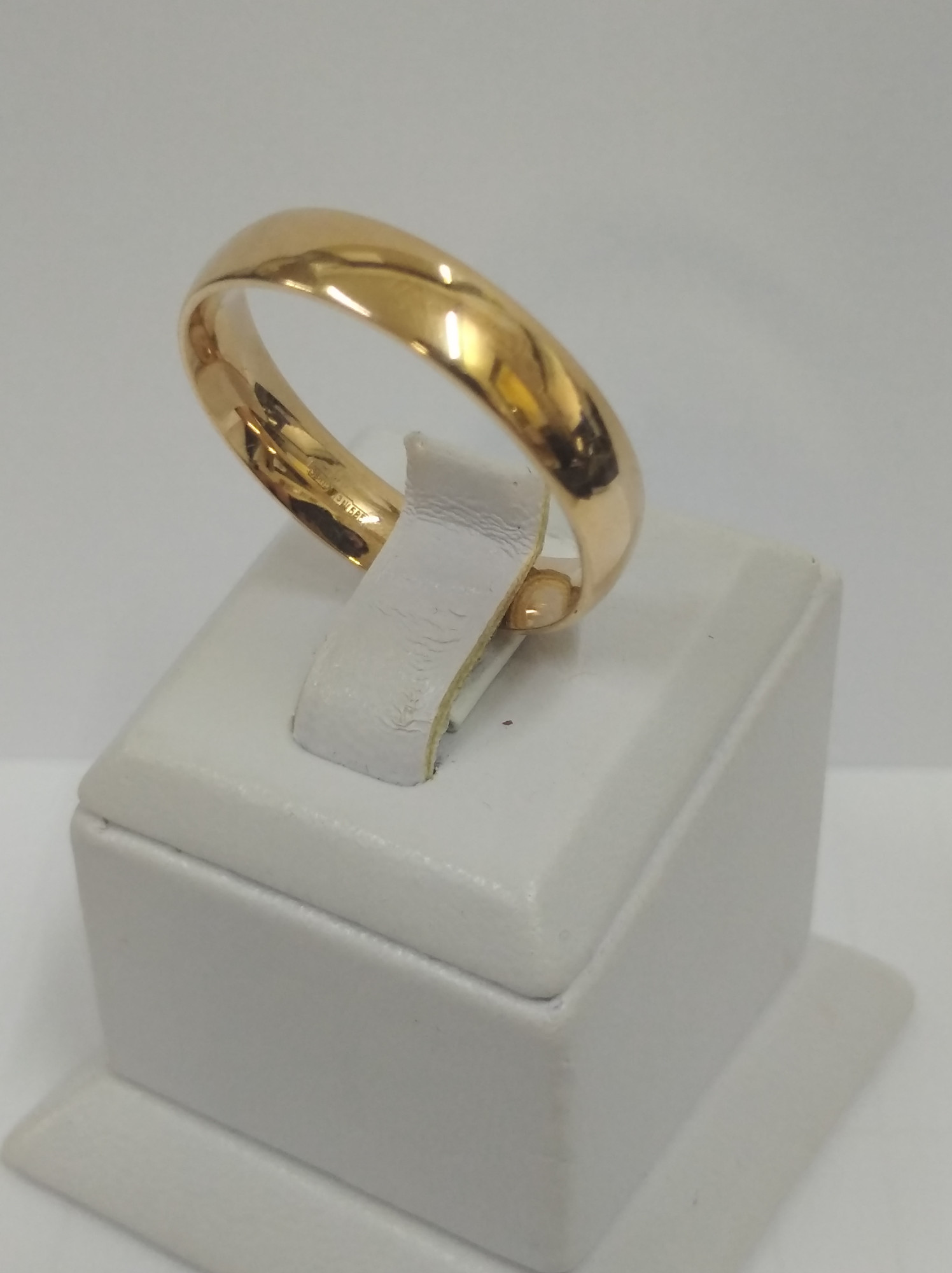 Обручальное кольцо из красного золота (33207539) 2