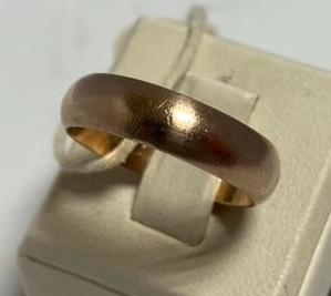 Обручальное кольцо из красного золота (33822819)  1