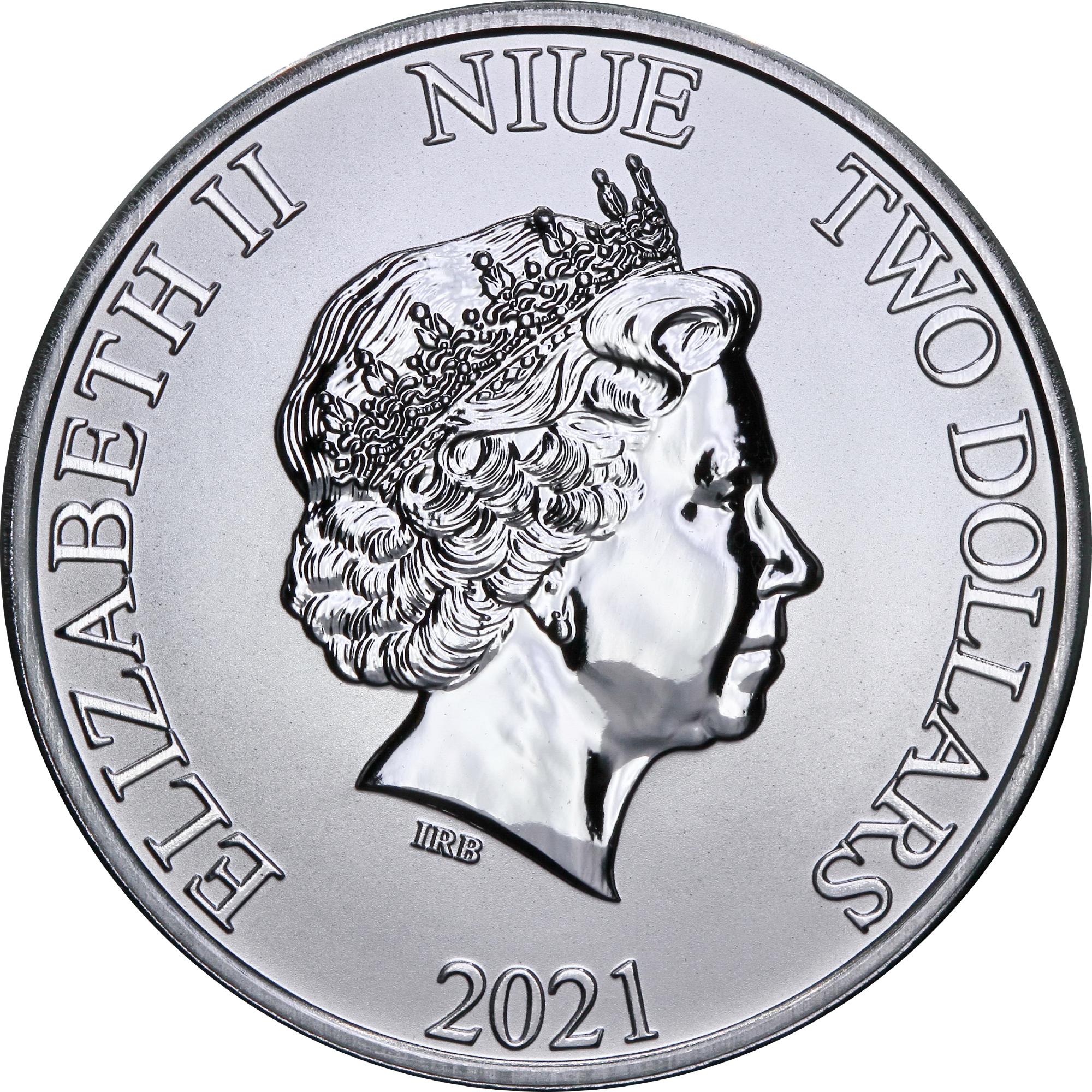 Серебряная монета 1oz Лига Справедливости Комиксов DC: Чудо-Женщина 2 доллара 2021 Ниуэ (	29128336) 4