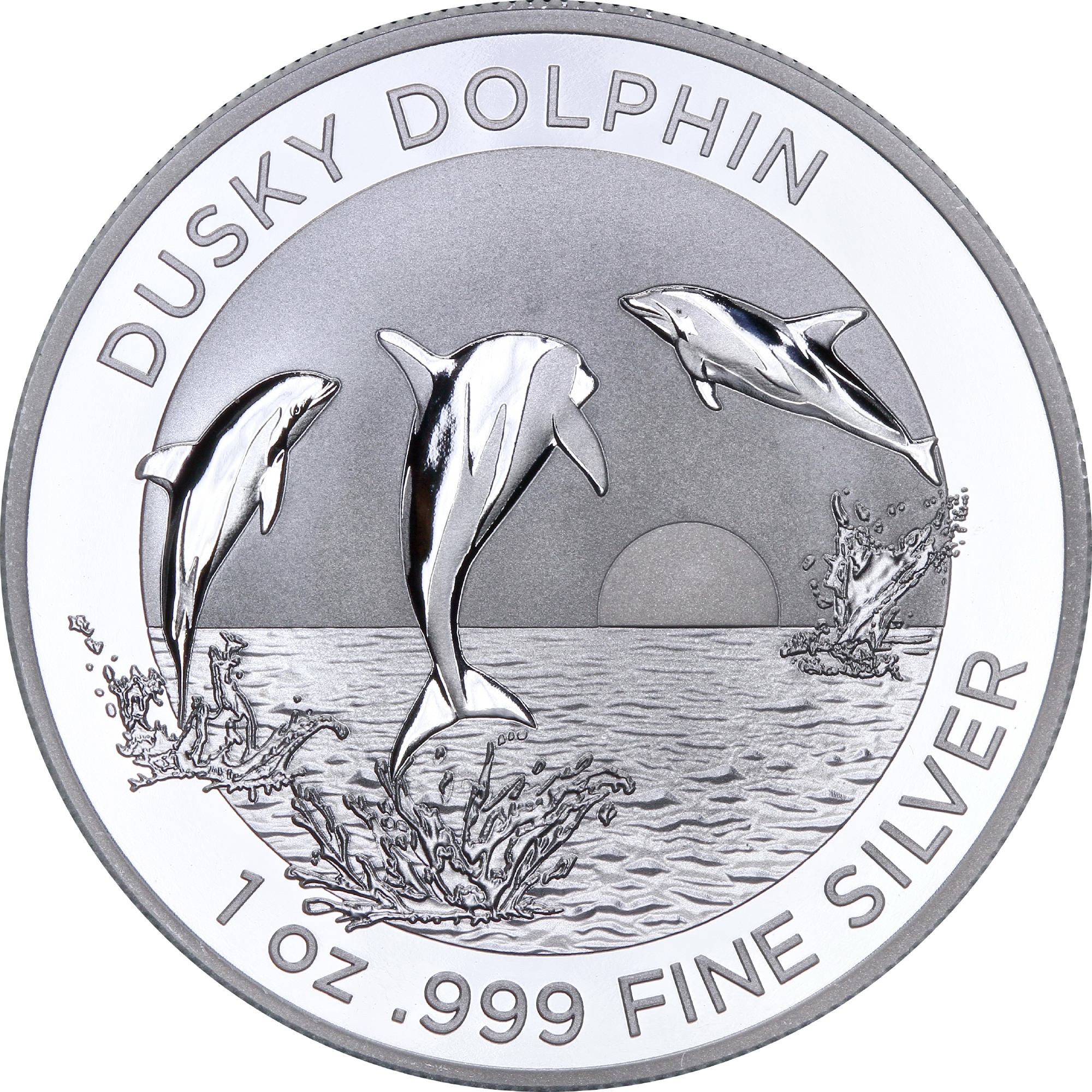 Серебряная монета 1oz Темный Дельфин 1 доллар 2022 Австралия (29128422) 8