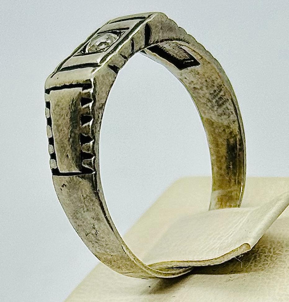 Срібний перстень із цирконієм (33746118) 1