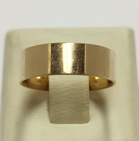 Обручальное кольцо из красного золота (33783638)  0
