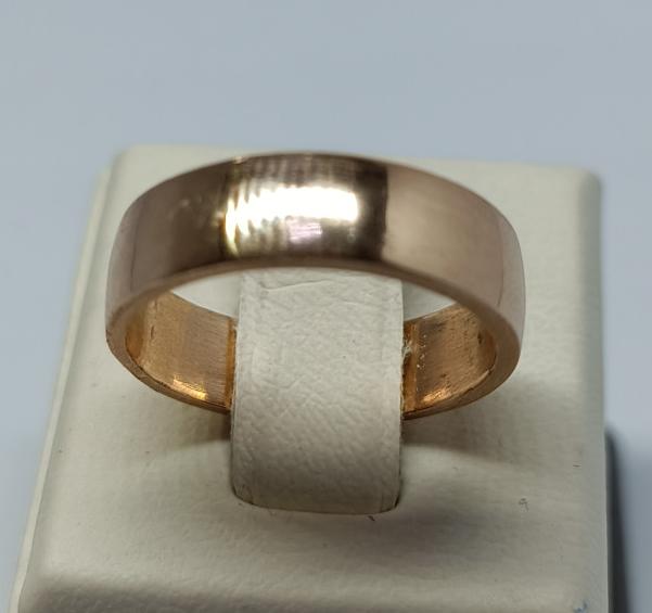 Обручальное кольцо из красного золота (33775544)  3