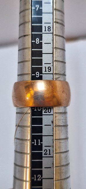 Обручальное кольцо из красного золота (33820272)  3