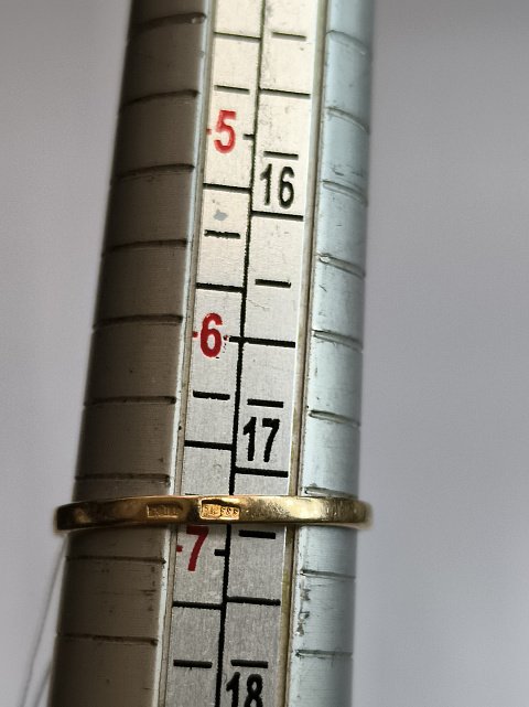 Кольцо из красного золота с цирконием (33825113) 3
