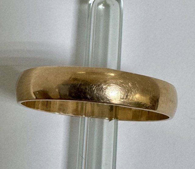 Обручальное кольцо из красного золота (33731734) 3