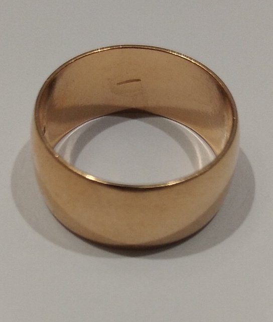 Обручальное кольцо из красного золота (33338867) 2