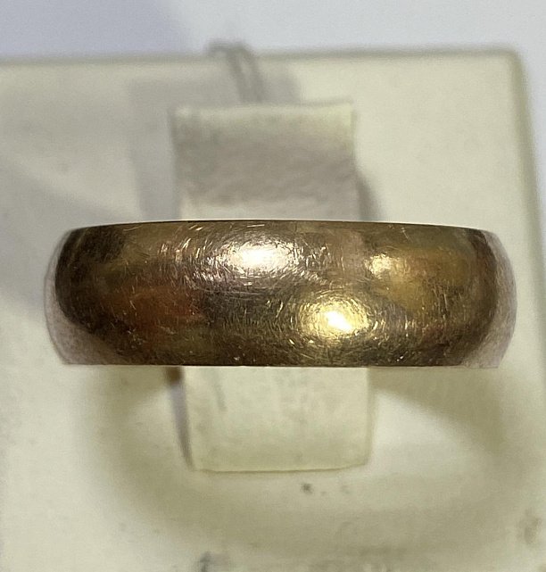 Обручальное кольцо из красного золота (33730373)  0