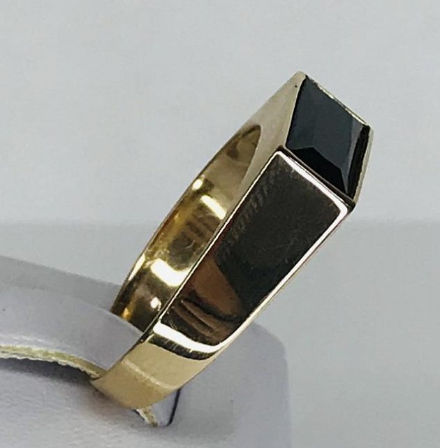 Перстень из красного золота с цирконием (28798698) 1