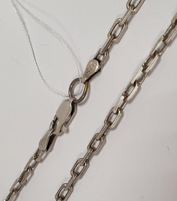 Серебряная цепь с плетением Якорное (33761129) 0