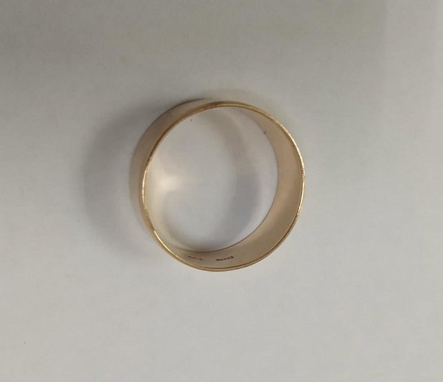 Обручальное кольцо из красного золота (33799131) 2