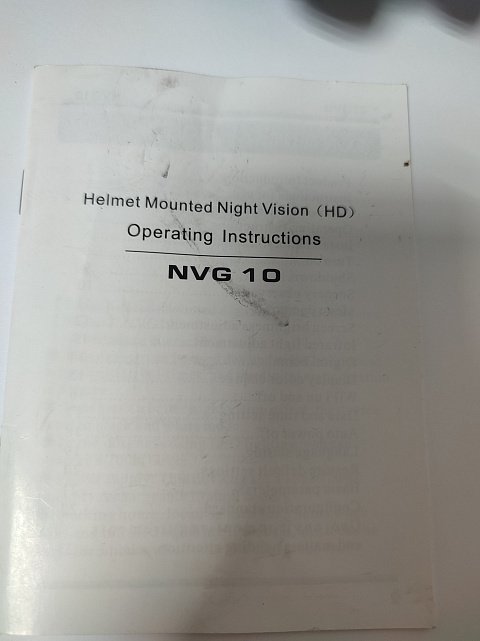 Прибор ночного видения Vector Optics NVG 10 Night Vision на шлем 3