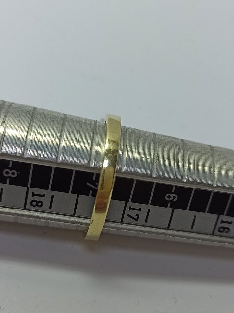 Кольцо из желтого золота с аметистом и бриллиантом (-ми) (33107955)  3
