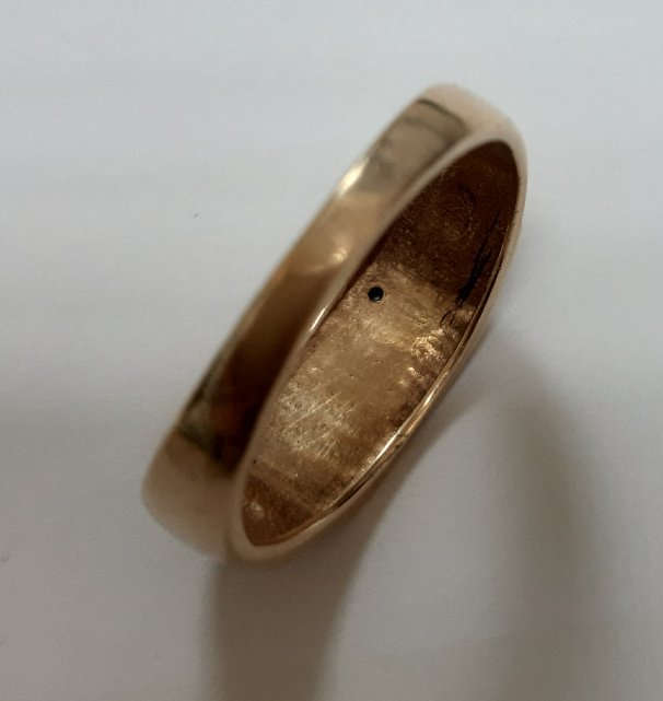 Перстень из красного и белого золота с цирконием (32321550)  7
