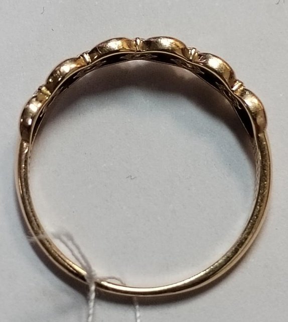 Кольцо из красного золота с цирконием (33806246)  2