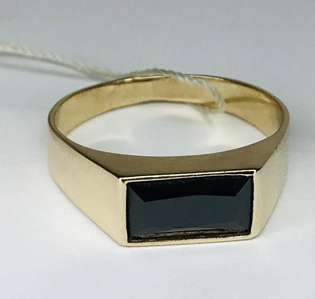 Перстень из красного золота с цирконием (28798698) 2