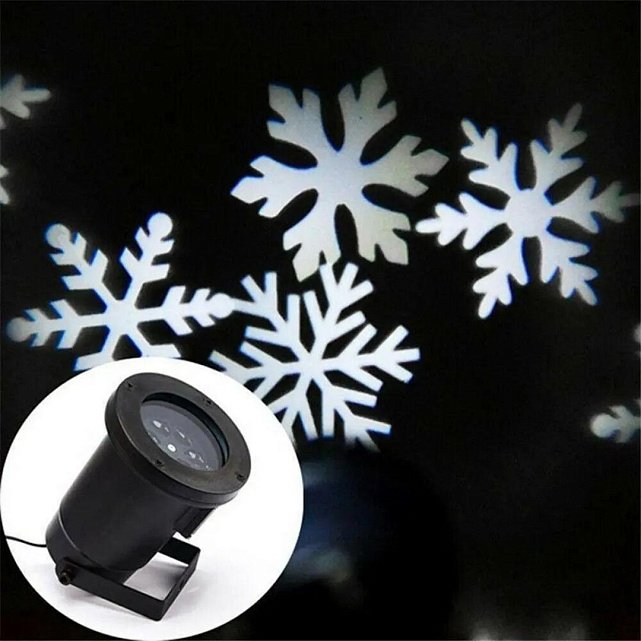Лазерний проектор Star Shower White Snowflake WP1 (31424582) 3