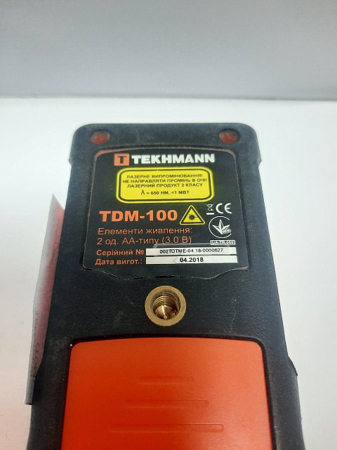 Лазерный дальномер Tekhmann TDM-100 4