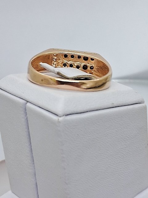 Перстень з червоного золота з цирконієм (33779644) 5