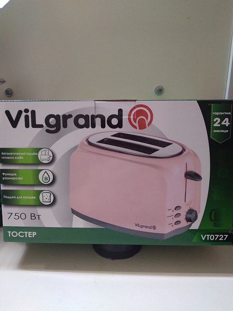 Тостер ViLgrand VT0727 3