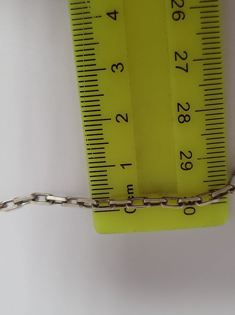 Серебряная цепь с плетением Якорное (33761129) 2