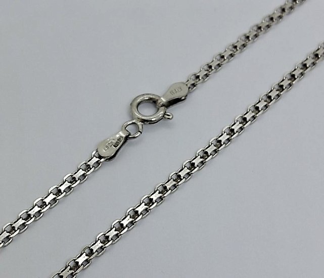 Серебряная цепь з плетением Фантазийное (33765907) 0