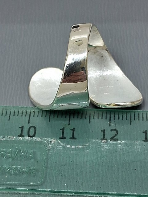 Срібний набір з емаллю - сережки та каблучка (33376471) 8